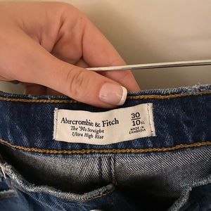 Abercrombie and Fitch extra long denim jeans